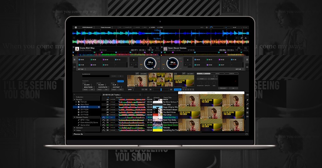 Nuevo modo Iluminación en rekordbox™, que se lanzará en febrero